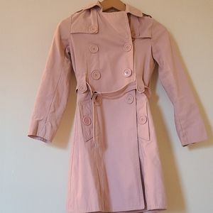 Marc Jacobs Baby Pink Trench Coat. XS